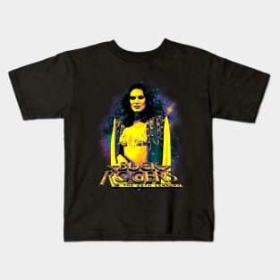 Grain Shaded Gradient Map - buck rogers princess ardala draconian Kids T-Shirt